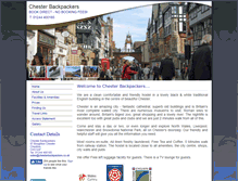 Tablet Screenshot of chesterbackpackers.co.uk